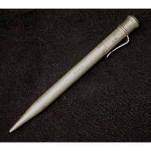 George V sterling silver Mordan propelling pencil London 1935,…