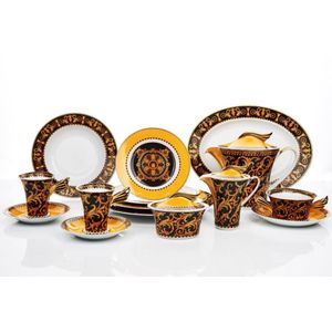Medusa Set by Gianni Versace for Rosenthal, Set of 18 for sale at Pamono