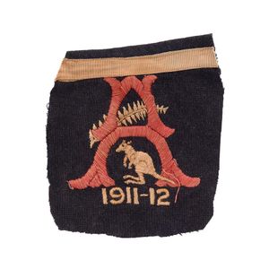 Peter Burge's Blazer Pocket From 1911-12 Kangaroos Tour,…