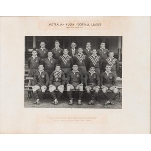 1958 Australian Team, team photograph 'Australian Rugby…