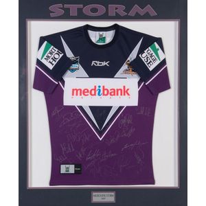 2009 Melbourne Storm NRL Premiership Jersey :: Melbourne Storm :: NRL -  Rugby League :: Sports Memorabilia :: Memorabilia Australia