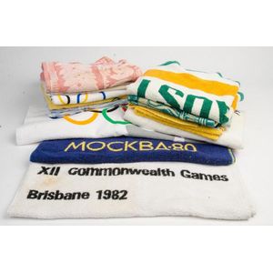 Olympic Towels: Collection including Australian team towels…