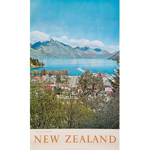 R. E Owen, Government Printer, New Zealand, Queenstown, Lake…