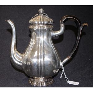 1880s French Silver Coffee Pot, Hallmarked, 750g - Tea & Coffee Pots ...