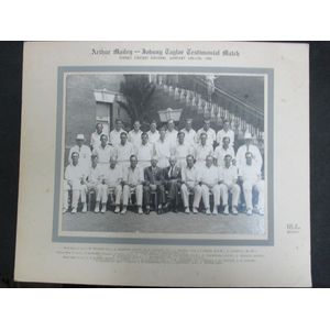 1956 Arthur Mailey & Johnny Taylor Testimonial Match at SCG&hellip;