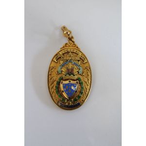 18th Stockport Mayoress replica badge, Florence Phyllis Coupe