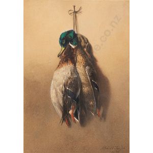 Alfred Henry Taylor (British 19th century) - dead game,…
