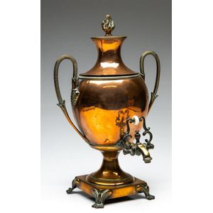William Iv Copper & Brass Samovar., 918828