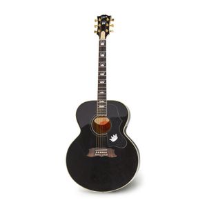 A limited edition Gibson Elvis Presley 'The King' J-200 'Black'…