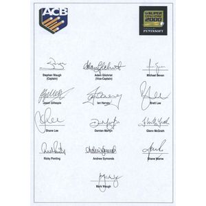 2000 Australian team for the super Challenge V South Africa at&hellip;