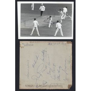1963-64 Australian team for the 1st test V South Africa at&hellip;