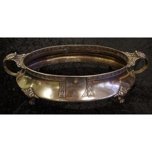 German 800 silver Art Nouveau centrepiece, WMF style, missing…