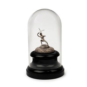 Steiner (attributed) Australian sterling silver statue of an…