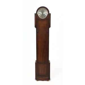 A German Art Deco grandmother clock with time and strike…