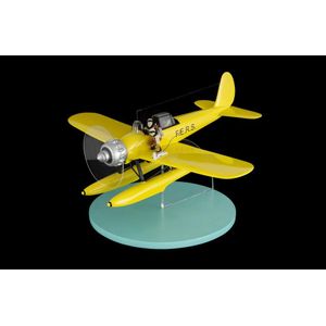 Herge Tintin Moulinsart Seaplane Fers. With Snowy being rescued…