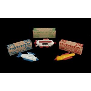 Buck Rogers Tootsietoy Spaceships. Includes 3 diecast and…