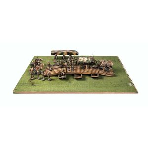 Elastolin Pontoon set. Set #13550 Pontonbaucasten, wooden…