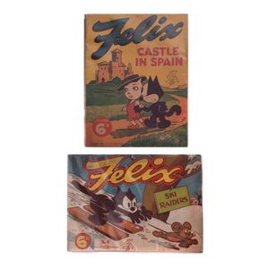 Felix the cat Comics. Two, comprising 'Felix Ski Raiders' and…