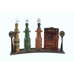 Tipp & Co (Germany) large tinplate Forecourt petrol Pump set.…