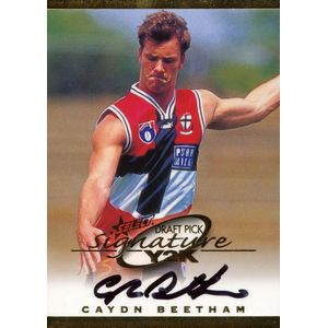 St Kilda: 1998-2005 Select Draft Pick & other Signature cards,…