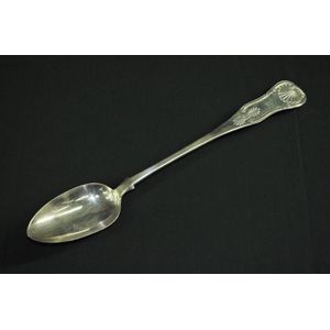 Vintage William Johnson Sterling Silver Serving Spoon 1831 London
