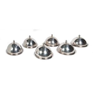 Silver Plated Food Domes and Charger Plates Set - Bowls, Comports and ...