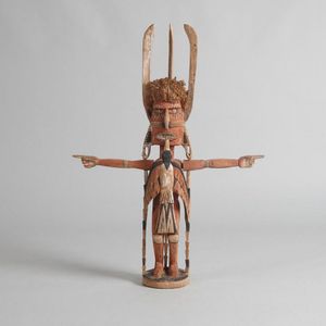 New Guinea tribal artefacts, carved figures - price guide and values