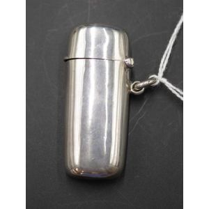 London sterling silver cigarette holder case fitted interior,…