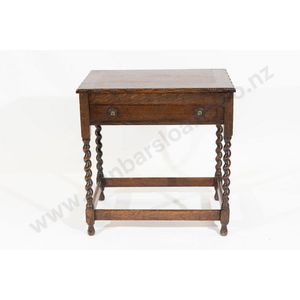 Early 20th century oak canteen table fitted with silverplate…
