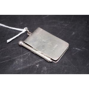 George VI sterling silver aide memoire hallmarked Birmingham…