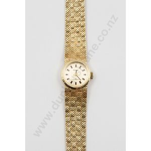 All 14ct Anker ladies dress wrist watch circular dial on&hellip;