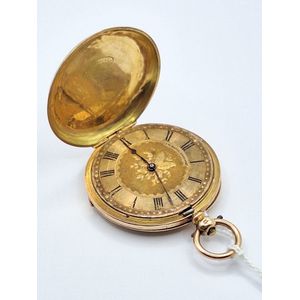 Victorian 18ct gold ladies pocket watch, stunning 18ct yellow&hellip;