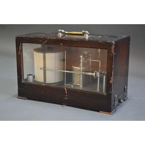 Antique Smart & Mason of London barograph, approx 31 cm long