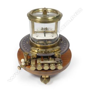 A late 19th century Siemens Universal galvanometer, in original…