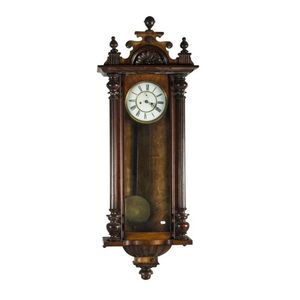 Vienna Regulator Wall Clock with Two Weight Movement - Clocks - Wall ...