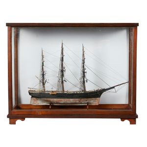 A scratch built model of the clipper ship 'Lady Barkly', fully…