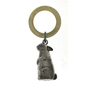 Victorian hallmarked sterling silver child's rattle & Teething…