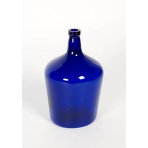 A cobalt blue carboy, French 19th century, approx. 40 cm high,…