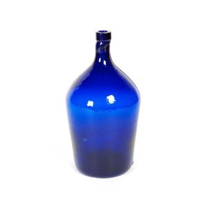 A cobalt blue carboy, French 19th century, approx. 48 cm high,…