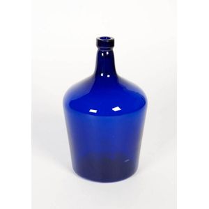 A cobalt blue carboy, French 19th century, approx. 40 cm high,…