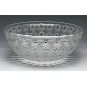 Lalique Nemours bowl - price guide and values