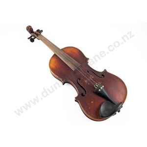 19th century German Mittenwald type violin with carved lion…