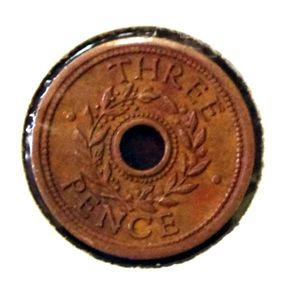 Australian World War II POW Internment Camp token 3d