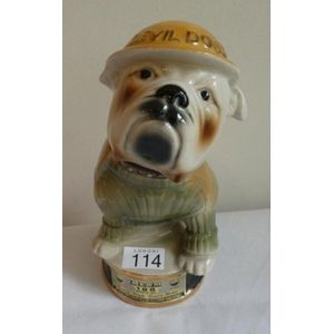 Regal China Jim Beam 'Devil Dogs' decanter dated 1979 measures…