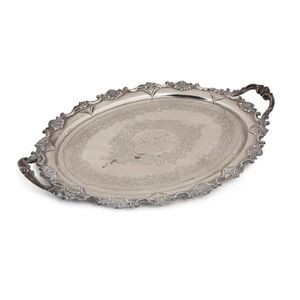 Victorian Sterling Silver Tea Tray by Joseph Rodgers & Sons - Trays ...