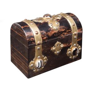 A fine quality agate mounted bronze and coromandel casket,…