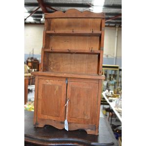 Australian depression pine two height miniature kitchen dresser,…