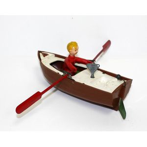 Tri-Ang Minic Jack in the Boat Novelty boat, New Zealand made…