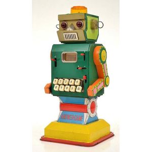 Answer-game' Robot, Ichida Brand 1960's. Untested, unboxed 37…
