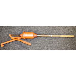 Vintage Malco Hiboy drum oil pump 44 gallon, Malleable Castings